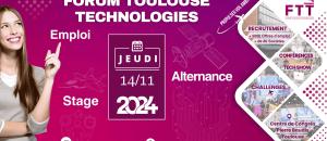 Forum Toulouse Technologies | 14 novembre | 40ème édition