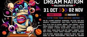 31octobre, 01&02 novembre- DREAM NATION FESTIVAL « HALOWEEN EDITION » - PARIS