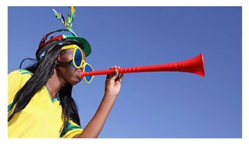 Les insolites du Mondial - 2010 : la vuvuzela, cette trompette qui fit  grand bruit