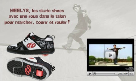 Heelys chaussures roulette